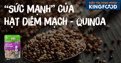 Hạt Diêm Mạch Quinoa – Thực Phẩm Của Tương Lai