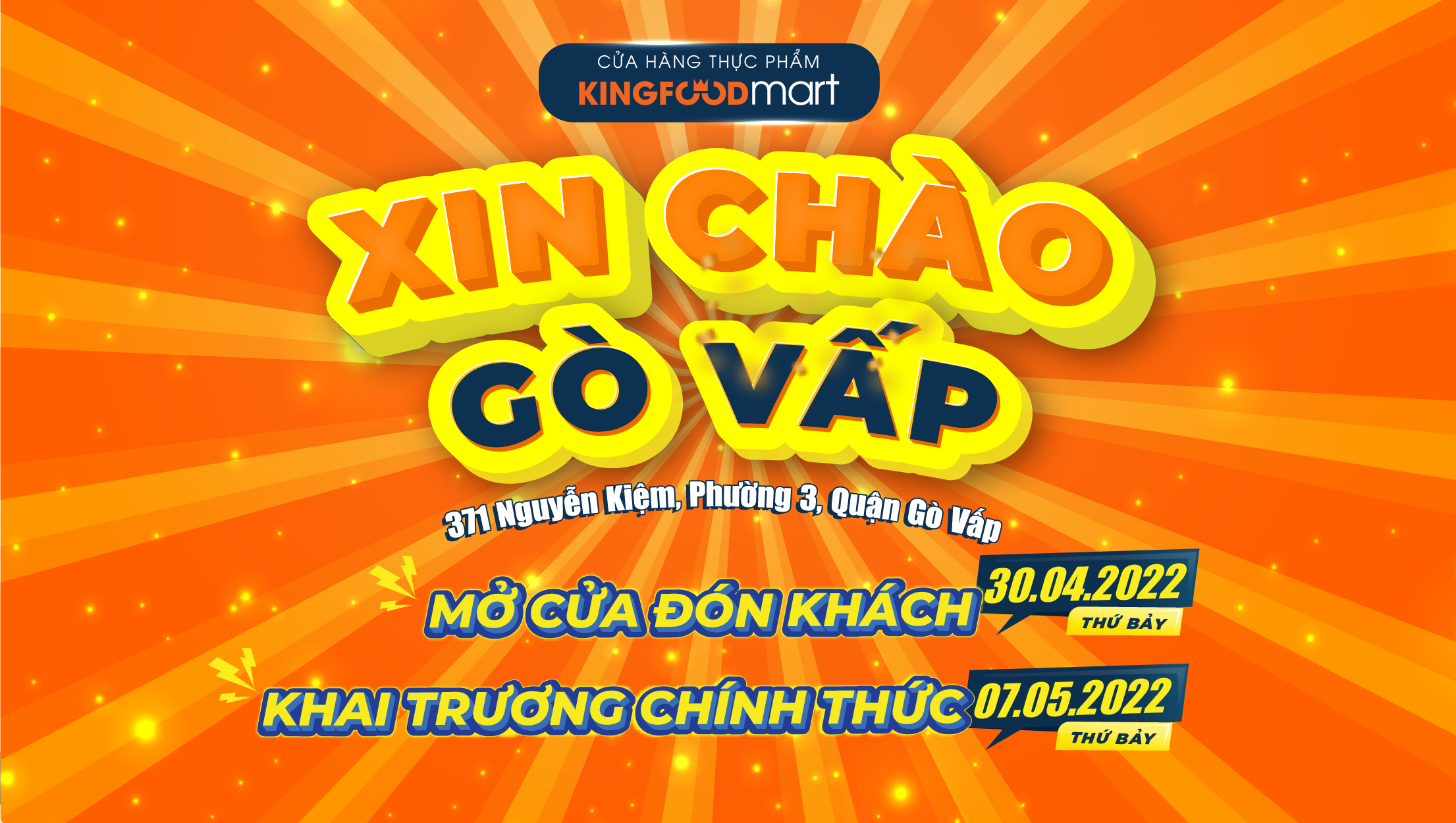 Ưu Đãi Xịn Mừng Khai Trương Kingfoodmart Nguyễn Kiệm