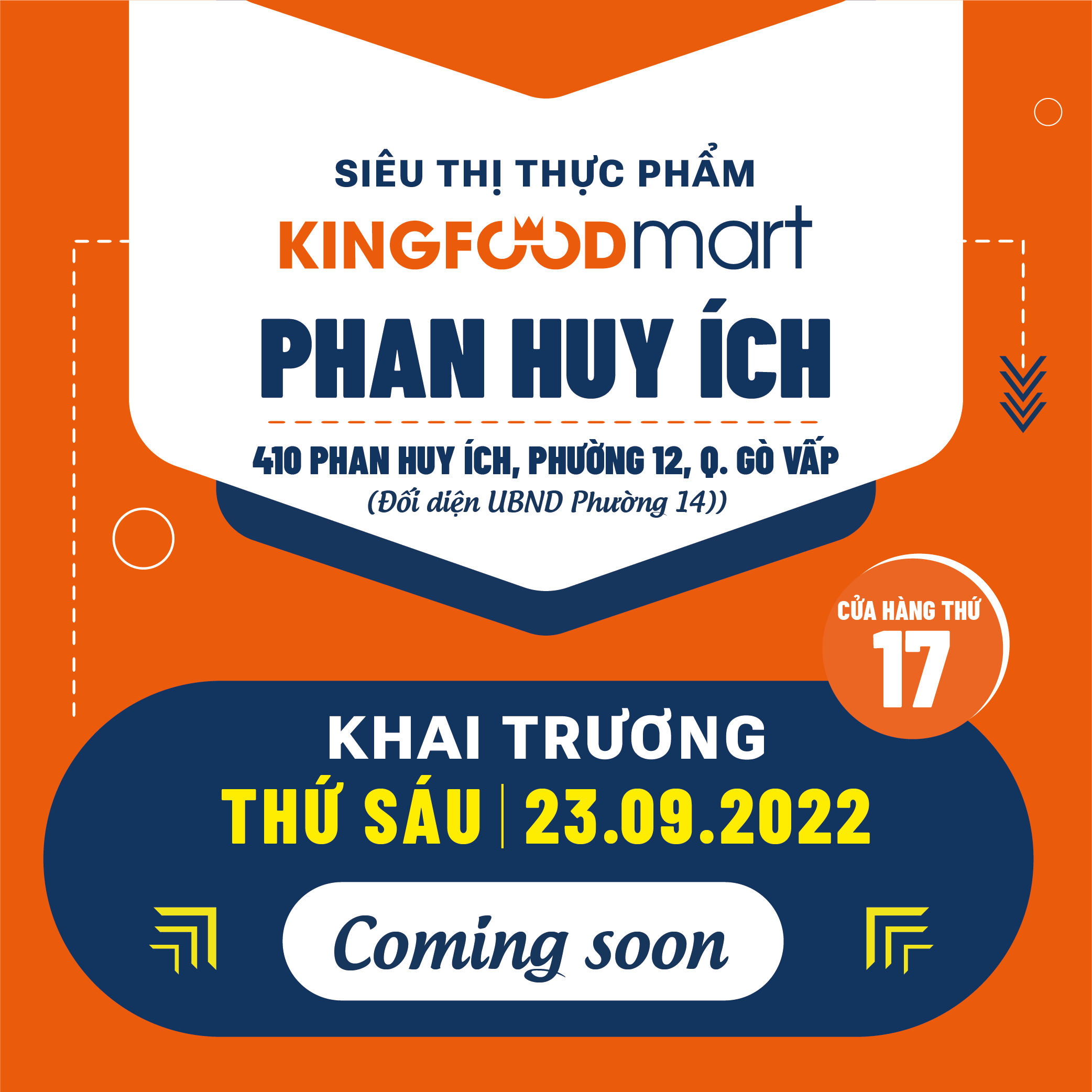 Ưu Đãi Tưng Bừng Mừng Khai Trương Kingfoodmart Phan Huy Ích