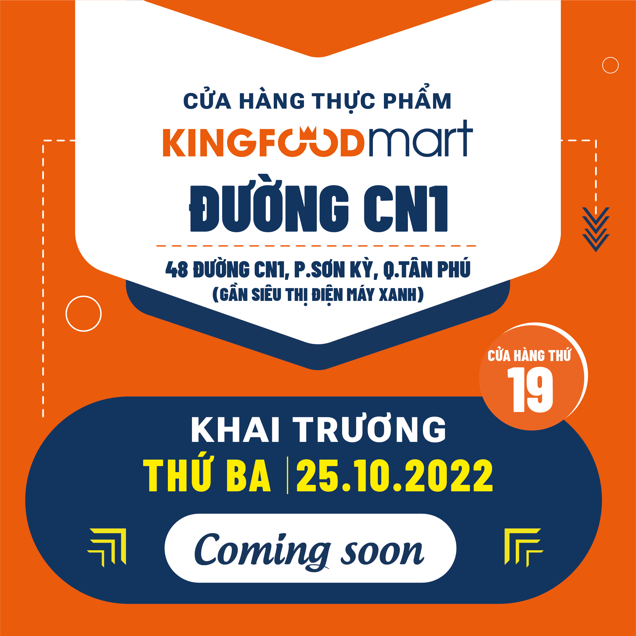 Ưu Đãi Ngập Tràn Mừng Khai Trương Kingfoodmart Đường CN1