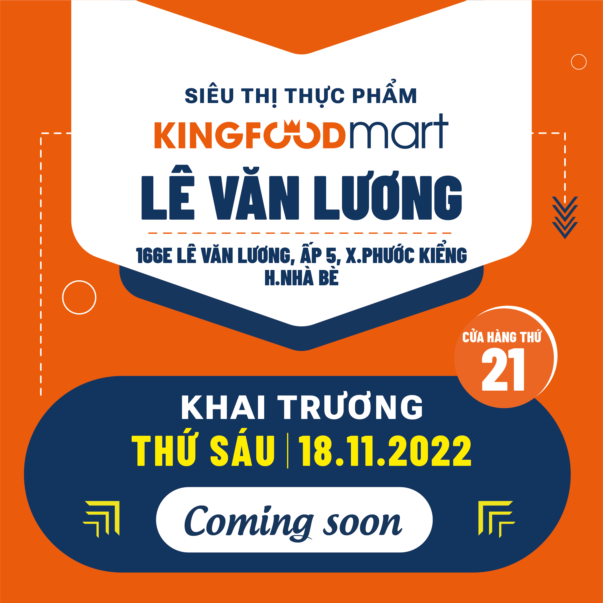 Ưu đãi tưng bừng – Mừng khai trương Kingfoodmart Lê Văn Lương