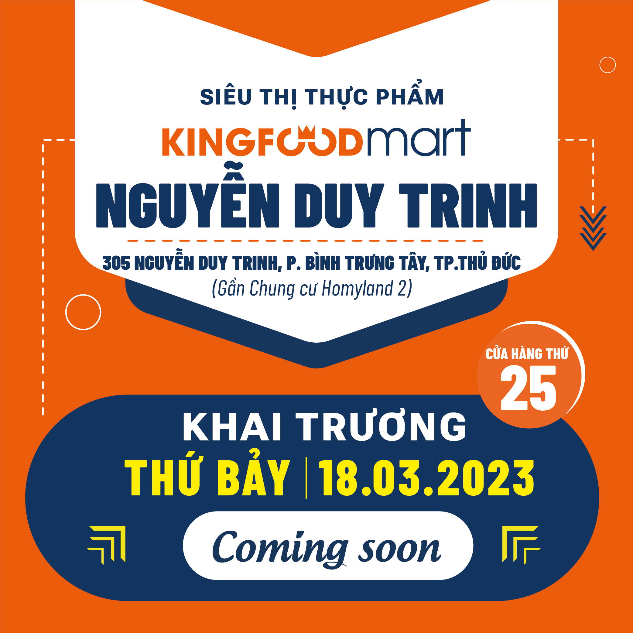 Tưng Bừng Khai Trương Kingfoodmart Nguyễn Duy Trinh